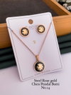 Steel Designer Rose Gold Chain Pendal Butti Manufacturers
